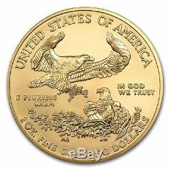 Au Hasard An 1 Oz D'or American Eagle Brand New Coin Bu