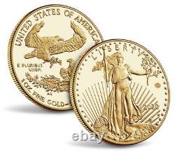Fin De La Seconde Guerre Mondiale 75e Anniversaire American Eagle Gold Proof Coin