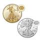 Fin De La Seconde Guerre Mondiale 75e Anniversaire American Eagle Gold & Silver Proof Coins