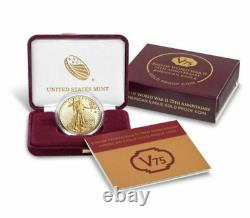 In-hand 2020 Fin De La Seconde Guerre Mondiale 75e Anniversaire American Eagle Gold Proof Coin