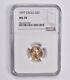 Ms70 1997 $5 American Gold Eagle 1/10 Oz Gold Ngc 3843
