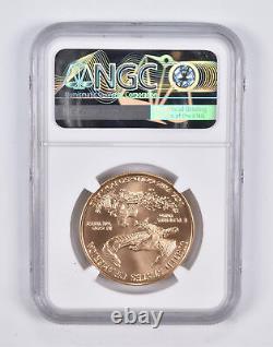 Ms70 1997 50 $ American Gold Eagle 1 Oz. 999 Or Fin Ngc 2230