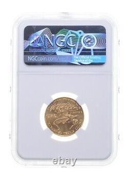 Ms70 1999 $10 American Gold Eagle Nuanced Ngc 4090