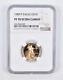 Pf70 Ucam 1989-p 10 $ American Gold Eagle 1/4 Oz. 999 Or Fin Ngc 2154