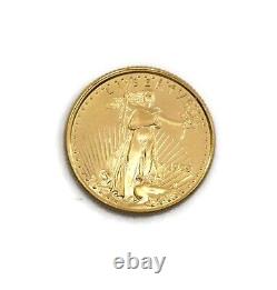 Pièce d'or American Eagle de 1/10 oz de 1999