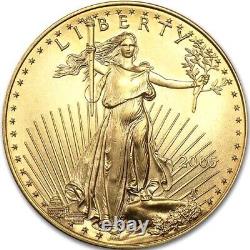 Pièce d'or American Gold Eagle de 1 once de 2005