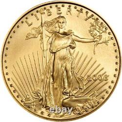 Pièce d'or American Gold Eagle de 1 once de 2006