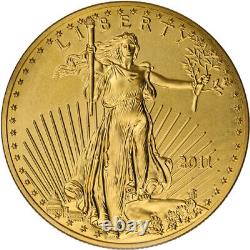 Piece d'or American Gold Eagle de 1 once de 2011