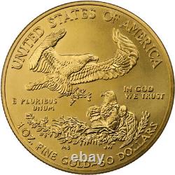 Piece d'or American Gold Eagle de 1 once de 2011