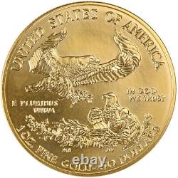Pièce d'or américaine 1 oz Aigle d'or américain de 1999