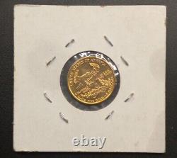 Pièce de 5 $ American Eagle en or de 1/10 oz de 1998