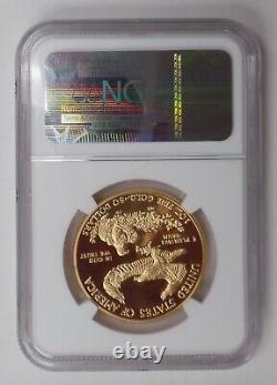 Pièce de monnaie de preuve American Gold Eagle de 1 once de 2014 de 50 dollars, NGC PF70 Ultra Cameo Early Releases.