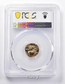 Pr70 Dcam 1991-p 5 $ American Gold Eagle 1/10 Oz Gold Pcgs 5107
