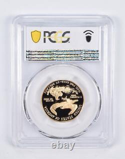Pr70 Dcam 1995-w $25 American Gold Eagle 1/2 Oz. 999 Fine Gold Pcgs 2274