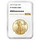 Prévente 2022-w Preuve 50 $ American Gold Eagle 1 Oz Ngc Pf70uc Brown Label