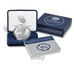 Sealed Box Fin De La Seconde Guerre Mondiale 75e Anniversaire American Eagle Silver Proof Coin